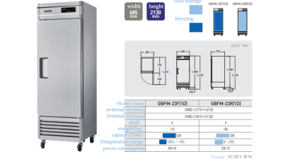 (1 Door) GBFM-23F(1D)/GBFM-23R(1D)